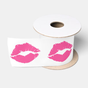 "Diva Lips" Satin Ribbon