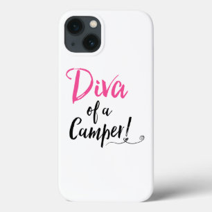 "Diva of a Camper!" iPhone 13 Case