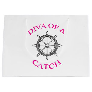 “Diva of a Catch” Large Gift Bag
