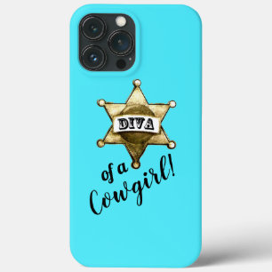 "Diva of a Cowgirl" iPhone 13 Pro Max Case