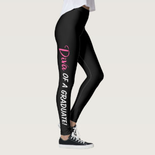 “Diva of a Graduate!” Leggings