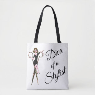“Diva of a Stylist” Tote Bag