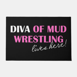 DIVA of Mud Wrestling Doormat