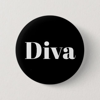Diva Opera Singer Musician Performer Music Themed 6 Cm Round Badge
