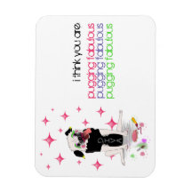 Diva Pug: Pugging Fabulous Magnet