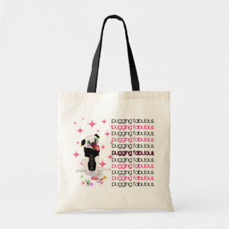Diva Pug: Pugging Fabulous Tote Bag