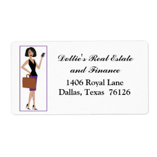 Diva Real Estate Address Labels