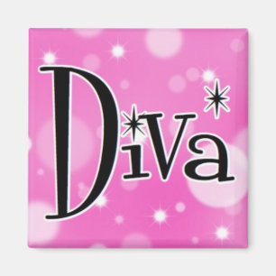 Diva square magnet