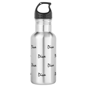 Diva stainless steel water bottle