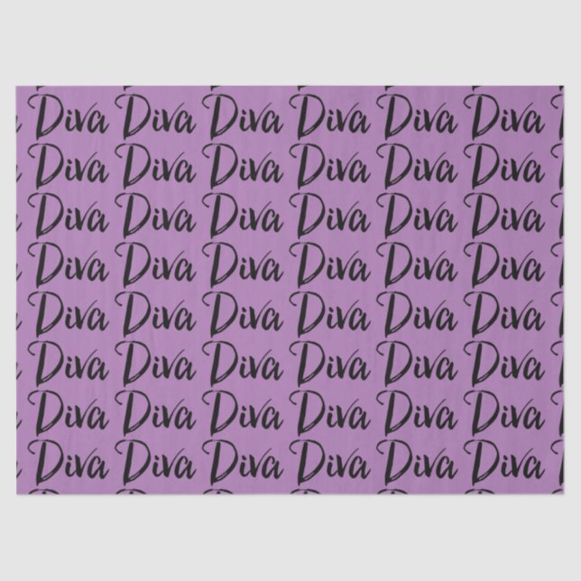 “DIVA” TISSUE PAPER (Front)