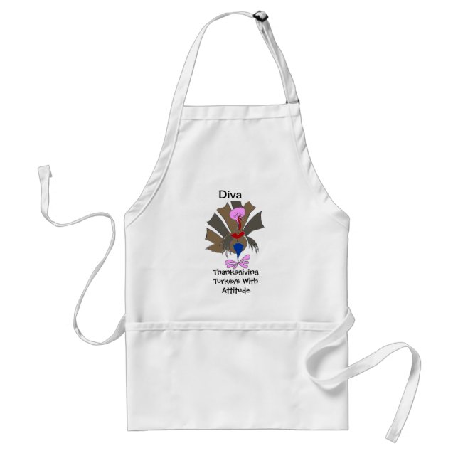 Diva Turkey Apron (Front)