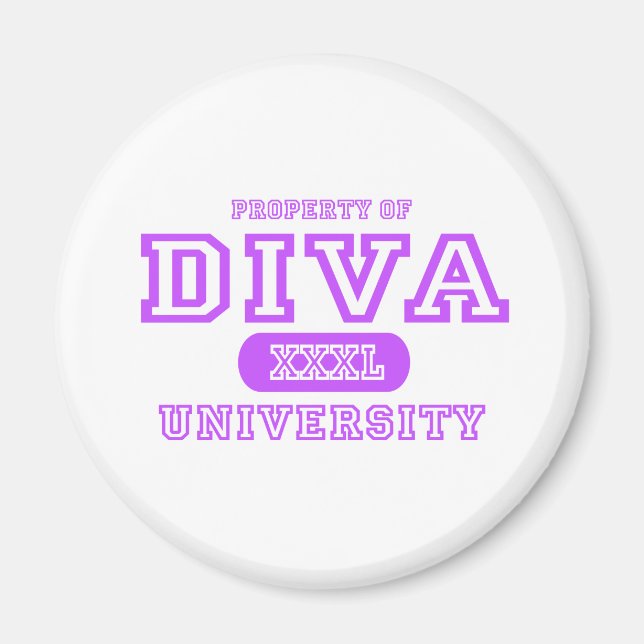 Diva University Magnet (Front)