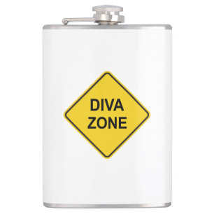 Diva Zone Hip Flask