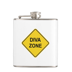 Diva Zone Hip Flask