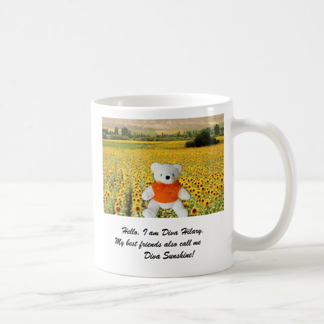 divahil,         Hello, I am Diva Hilary.   My ... Coffee Mug (Right)