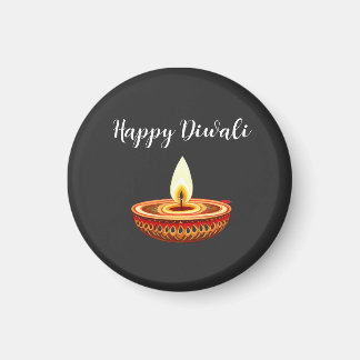Divali candle magnet