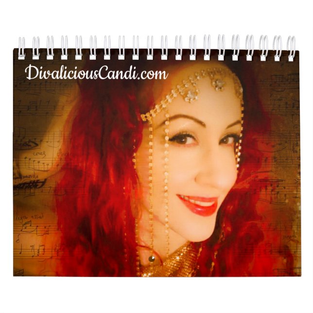 Divalicious Candi 12 Month Calendar (Cover)