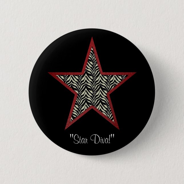 Divalicious Collection 6 Cm Round Badge (Front)