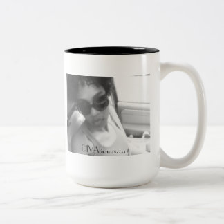DIVAlicious Collection Two-Tone Coffee Mug
