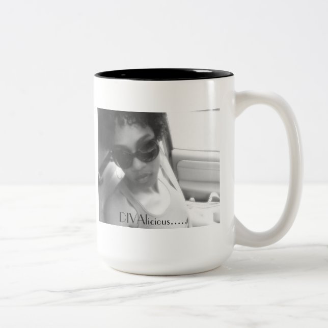 DIVAlicious Collection Two-Tone Coffee Mug (Right)