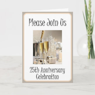 Diva's 25th Anniversary Party Invitation