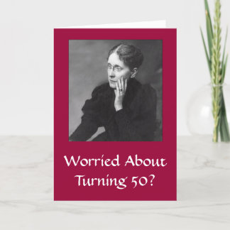Diva's 50th Birthday Card for Women
