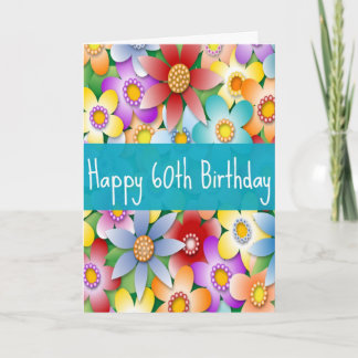 Diva's 60th Birthday Card for Baby Boomers