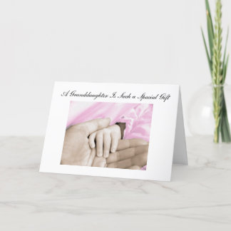 Diva's Congrats on Your New Granddaughter Card