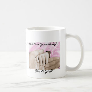 Diva's Gift for New Grandparents-It's a Girl! Coffee Mug