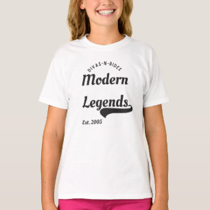 Divas-N-Rides Youth Short Sleeve Graphic T-Shirt
