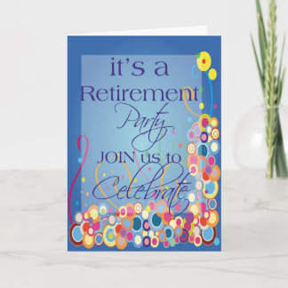 Diva's Retirement Party Invitation
