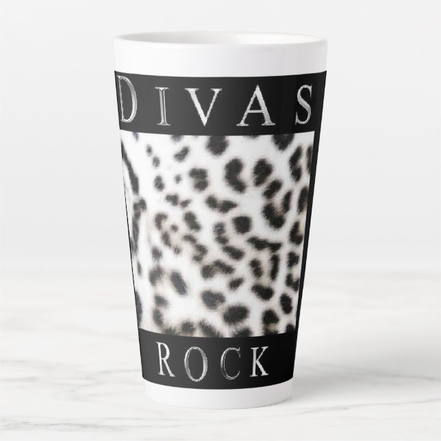 DIVAS ROCK LATTE MUG (Front)
