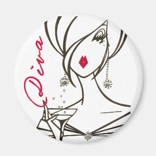 Divas Rule magnet - Customised