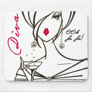 Divas Rule! mousepad - Customised - Customised