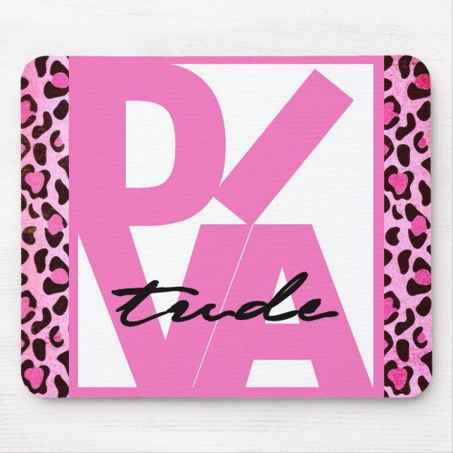 "DIVAtude" Mouse Mat (Front)