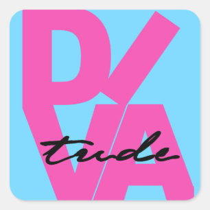 "DIVAtude" Square Sticker