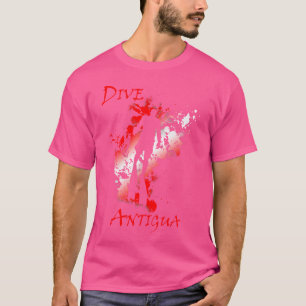 Dive Antigua West Indies Vacation Diving T-Shirt