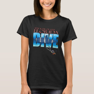 DIVE Apalachicola Bay SCUBA Diving Snorkeling T-Shirt
