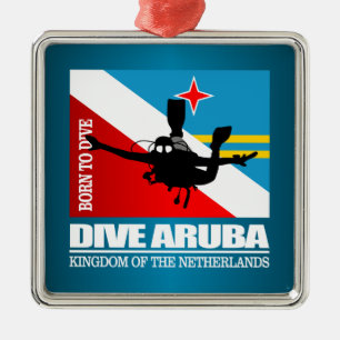 Dive Aruba DF2 Metal Tree Decoration