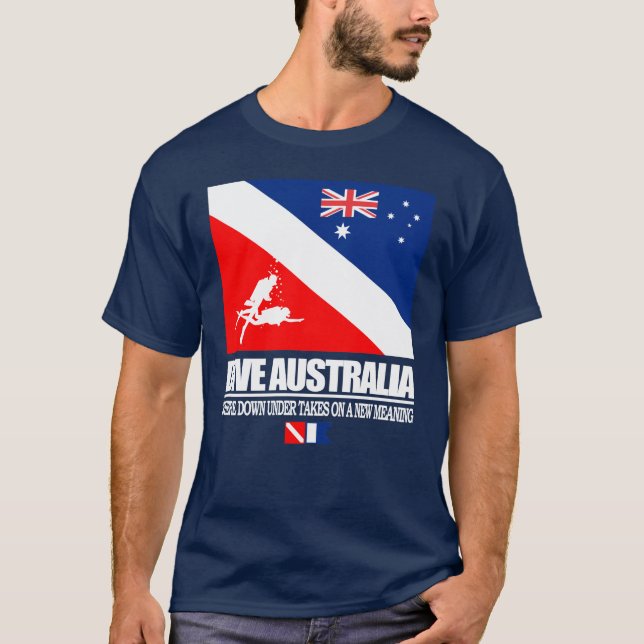 Dive Australia (sq) T-Shirt (Front)