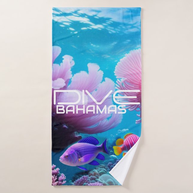 Dive Bahamas - Towel (Bath Towel)