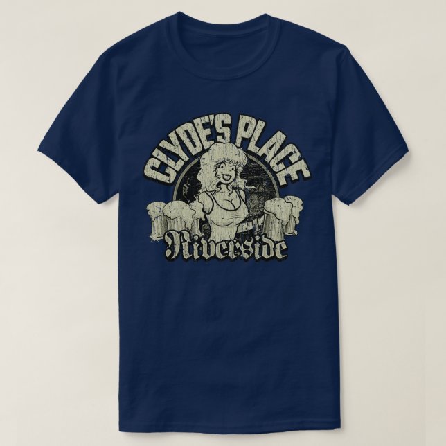 Dive Bar Clydes Place 1973 T-Shirt (Design Front)