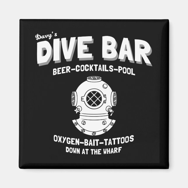 Dive Bar Magnet (Front)