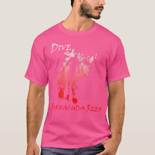 Dive Barracuda Reef Florida Vacation Diving T-Shirt