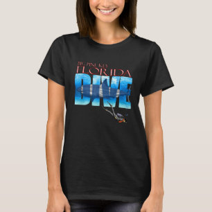 DIVE Big Pine Key SCUBA Diving Snorkelling T-Shirt