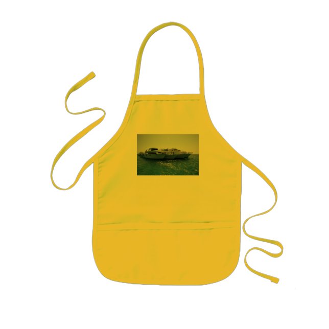 Dive Boats Kids Apron (Front)