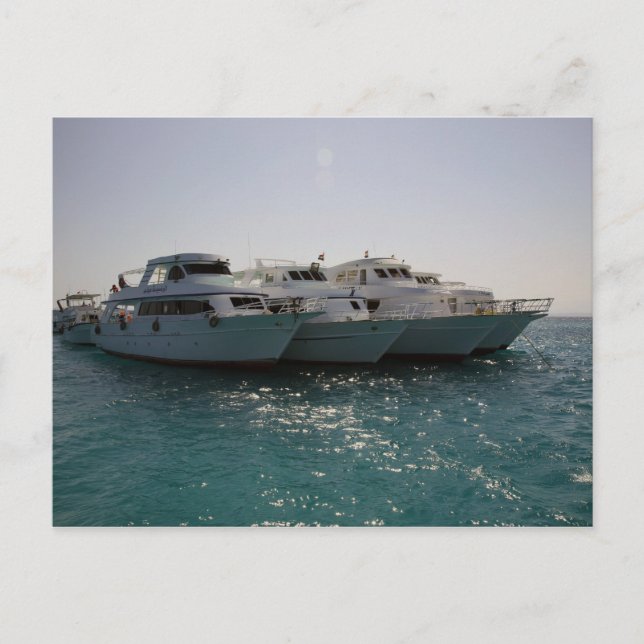 dive boats postcard (Front)