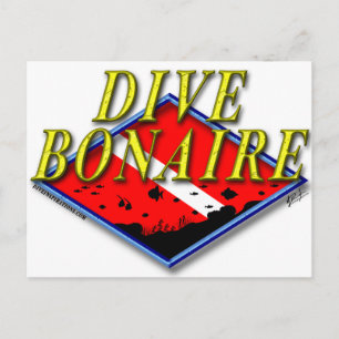 Dive Bonaire Postcard