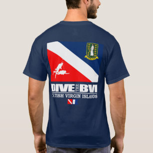 Dive BVI (sq) T-Shirt