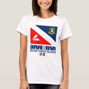 Dive BVI (sq) T-Shirt